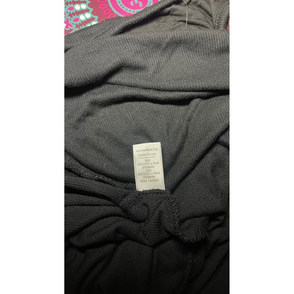 Marine Layer Black Ribbed Lexi Fit And Flare Tank Midi Dress Size Small NWOT - Picture 9 of 9